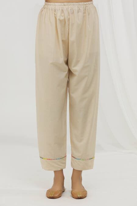 Shop Yuvraani Jaipur Multi Color Chanderi, Cotton, Organza Floral Pattern Gathered Anarkali Set Online at Aza Fashions Shop_Yuvraani Jaipur_Multi Color Chanderi, Cotton, Organza Floral Pattern Gathered Anarkali Set _Online_at_Aza_Fashions