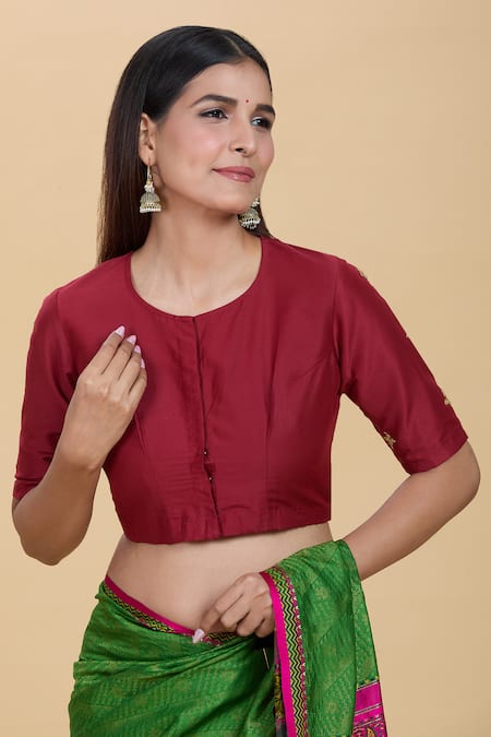 Kalakaari By Sagarika Marodi Embroidered Blouse 