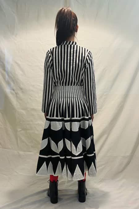 KA-Sha Appy Tribe Vibe Midi Skirt 