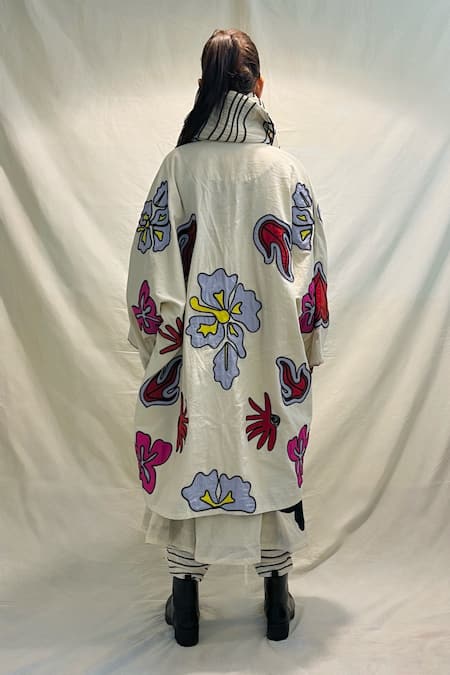 KA-Sha Thakur Striped Scarf 