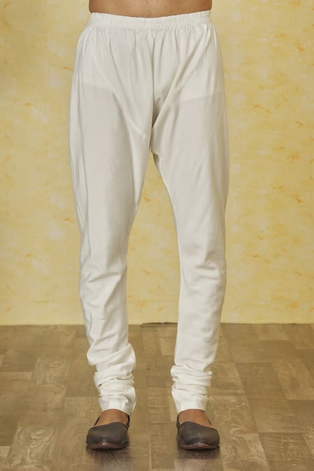 Priyanka Haralalka_Blue Silk Embroidery Kantha Stitch Kurta Set _at_Aza_Fashions