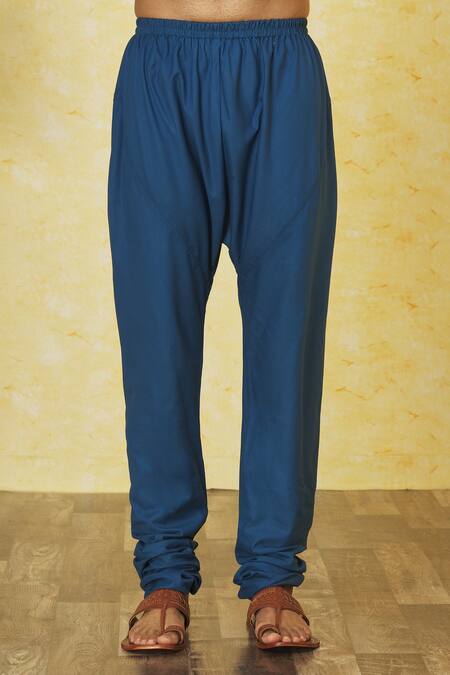 Priyanka Haralalka Blue Silk, Cotton Mirrors, Embroidery Thread Kurta Set at Aza Fashions Priyanka Haralalka_Blue Silk, Cotton Mirrors, Embroidery Thread Kurta Set _at_Aza_Fashions