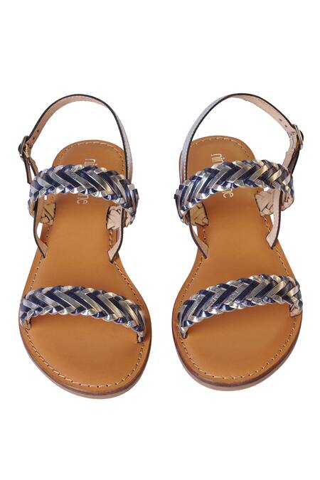 Nine By Janine Junnie Lace Strap Sandals 