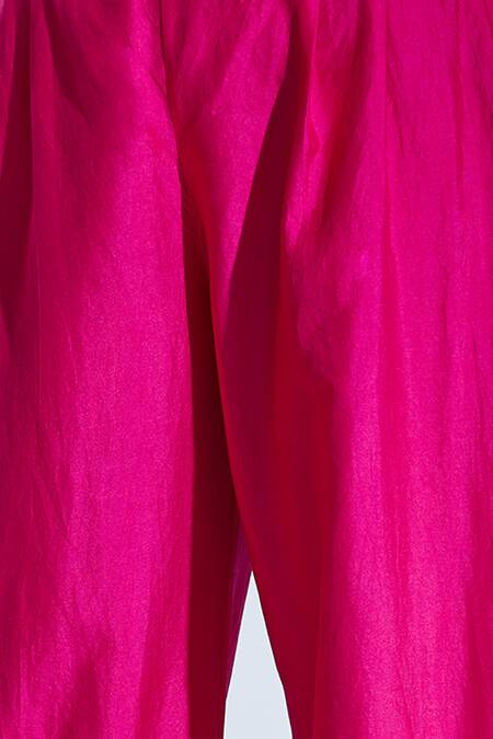 Jayanti Reddy Pink Solid Palazzo Online at Aza Fashions Jayanti Reddy_Pink Solid Palazzo _Online_at_Aza_Fashions