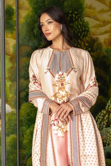 Buy_Falguni Shane Peacock_Zelus Kurta Set _Online_at_Aza_Fashions