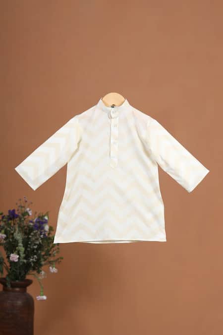 Buy Cute Couture Beige Cotton Embroidered Floral Applique Chevron Work Jacket Kurta Set Online at Aza Fashions Buy_Cute Couture_Beige Cotton Embroidered Floral Applique Chevron Work Jacket Kurta Set _Online_at_Aza_Fashions