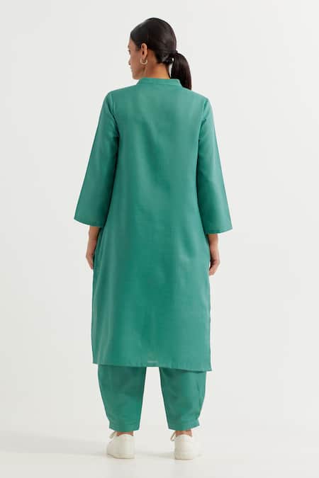 The Indian Cause Boyfriend Plain Kurta With Pant 