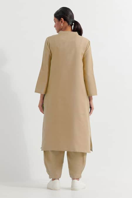 The Indian Cause Boyfriend Plain Kurta With Straight Pant 