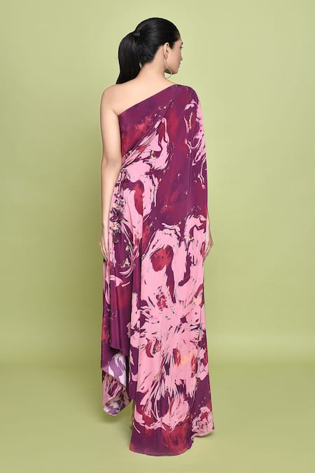 Label Shristi Chetani Maaya Bloomy Print Dress 