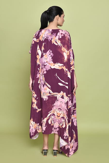 Label Shristi Chetani Floral Bloom Print Dress 