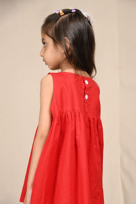 APRICOTKIDS Sleeveless Top & Printed Pant Set 