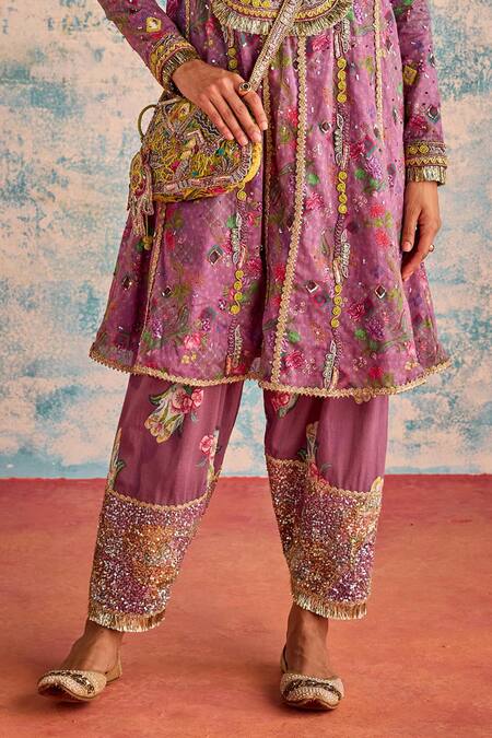 Buy Priyanka Singh Purple Cotton Beads, Cut Work, Embroidery, Sequins Hamsa Kurta Salwar Set Online at Aza Fashions Buy_Priyanka Singh_Purple Cotton Beads, Cut Work, Embroidery, Sequins Hamsa Kurta Salwar Set _Online_at_Aza_Fashions