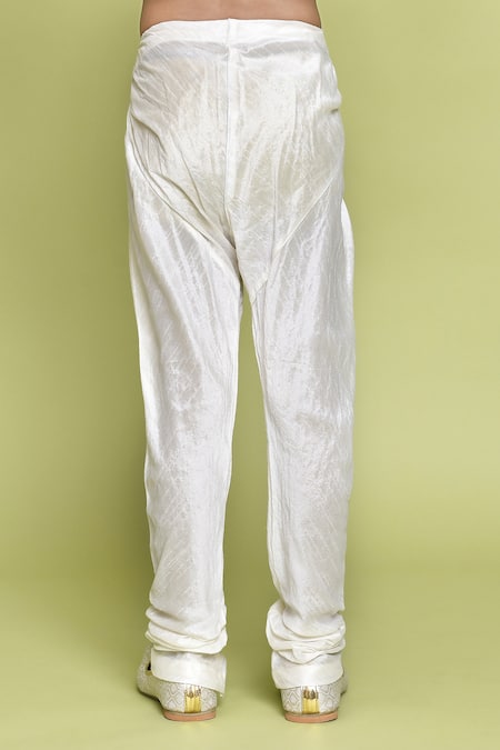 Petite Pomme_Green Rayon Sequins Embroidered Straight Kurta _at_Aza_Fashions