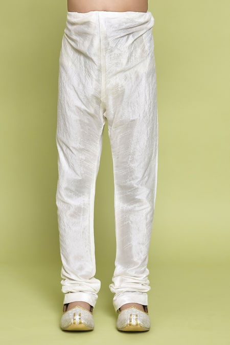 Buy_Petite Pomme_Green Rayon Sequins Embroidered Straight Kurta 