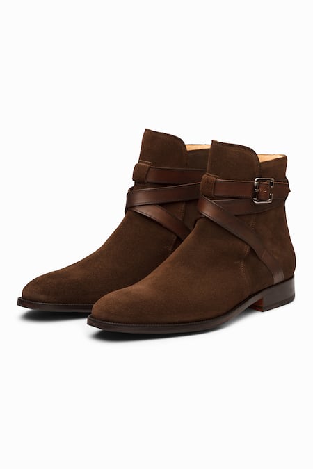 3DM LIFESTYLE Leather Jodhpur Boots 