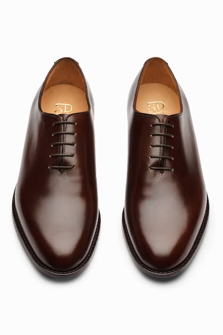 3dm Lifestyle Plain Wholecut Oxford Leather Shoes 