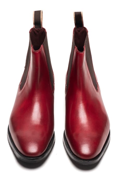 3dm Lifestyle Leather Chisel Toe Chelsea Boots 