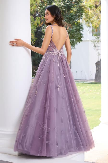 Dolly J Talia Embroidered Gown 