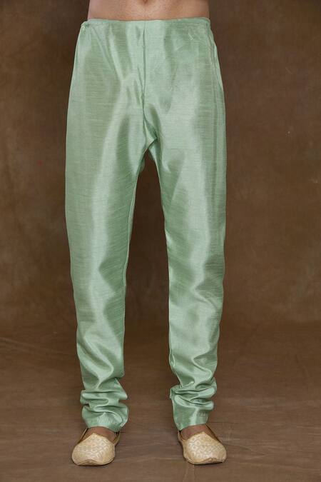 Arihant Rai Sinha Green Silk, Chanderi Embroidery, Sequins, Beads Hand Sherwani Set at Aza Fashions Arihant Rai Sinha_Green Silk, Chanderi Embroidery, Sequins, Beads Hand Sherwani Set_at_Aza_Fashions