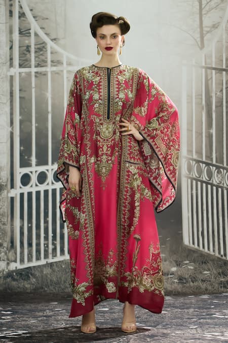 Rajdeep Ranawat Beatrice Vintage Flora Print Kaftan 