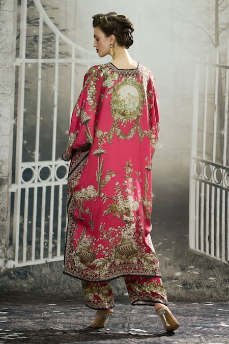 Rajdeep Ranawat Gufrina Garden Print Kaftan 