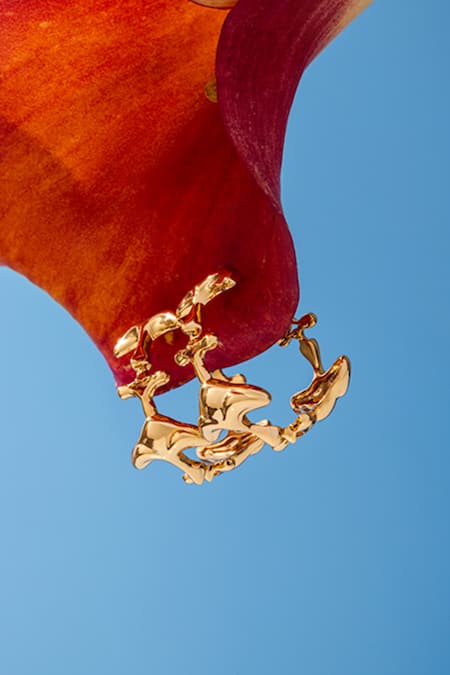 Outhouse The Shroom Hoop Earrings 