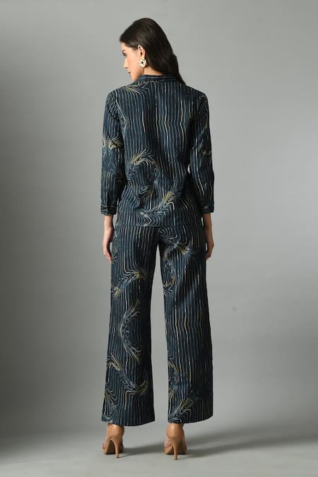 Fishcanfly Wondersea Printed Shirt & Trouser Set 