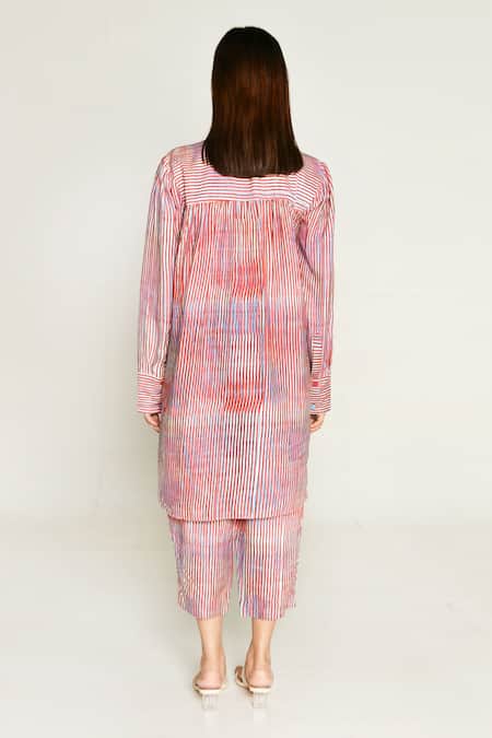 Rias Jaipur Plosky Cloud Print Shirt 