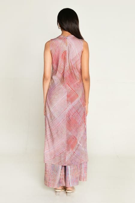 Rias Jaipur Plosky Cloud Print Kurta 