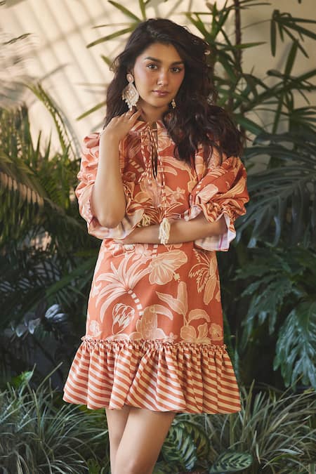 Sonam Parmar Jhawar Irene Paradise Print Dress 