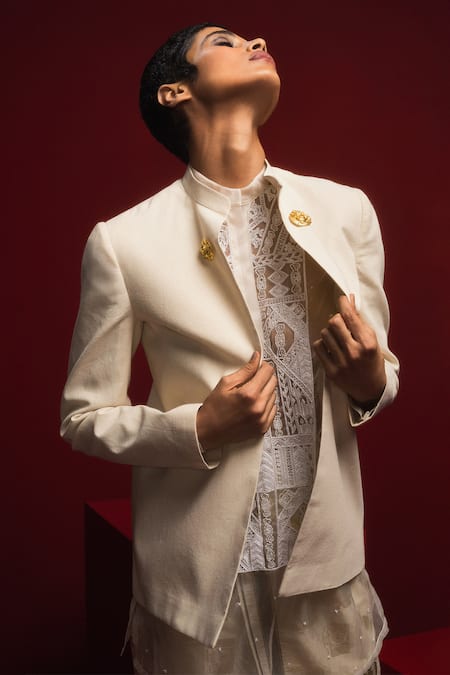 Masaba The Glass Toffee Hand Embroidered Kurta 