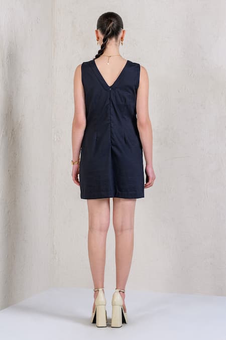 The Dramebaaz CO French Bloom Embroidered Dress 