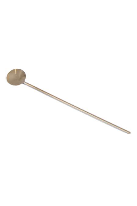 Amoliconcepts_Silver Brass, Stainless Steel Cocktail Shaker Set_Online_at_Aza_Fashions