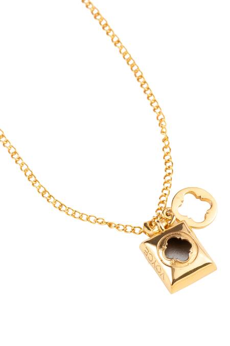 Buy_Voyce Jewellery_Multi Color Sirius Embellished Necklace _Online_at_Aza_Fashions