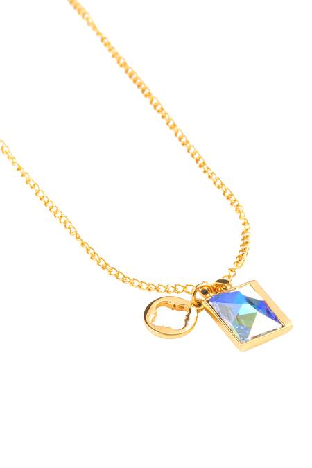 Buy_Voyce Jewellery_Multi Color Sirius Embellished Necklace 