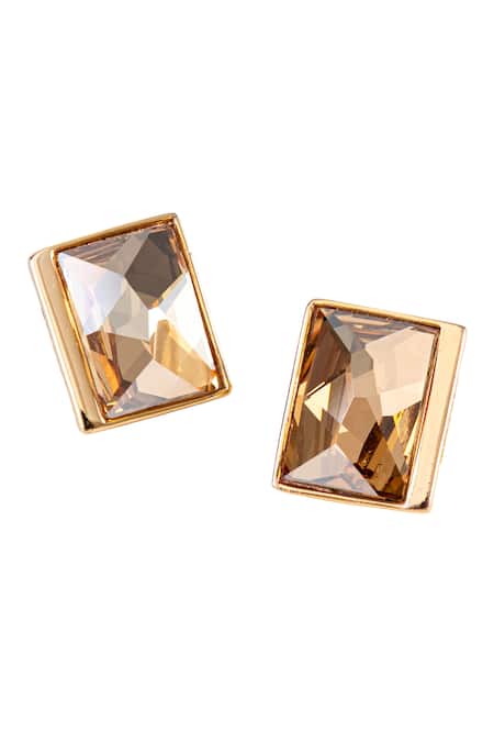 Voyce Jewellery Sirius Crystal Embellished Stud Earrings 