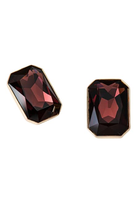 Voyce Jewellery Radiance Crystal Stud Earrings 