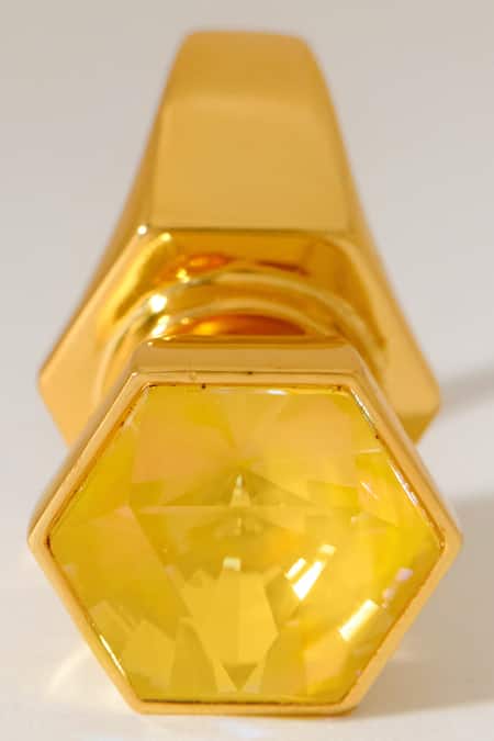 Voyce Jewellery Hexa Swarovski Crystal Ring 