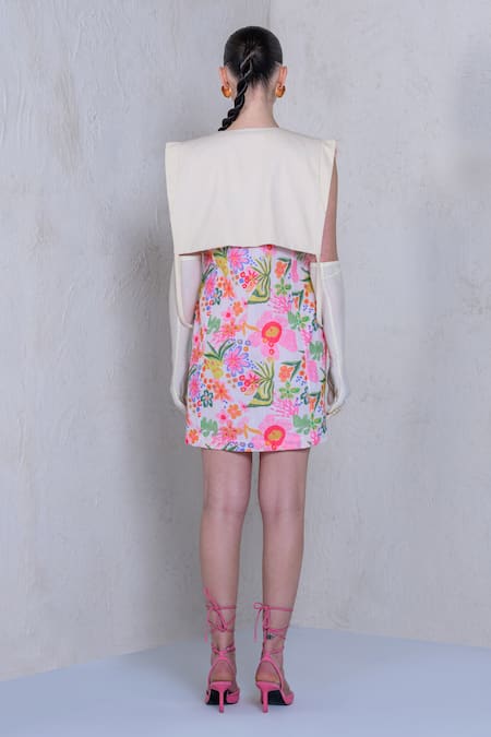 The Dramebaaz CO Daisy Dazzle Print Dress 