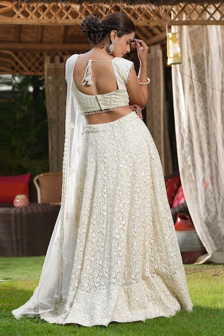 Studio Twelve 11 Floral Embroidered Lehenga Set 