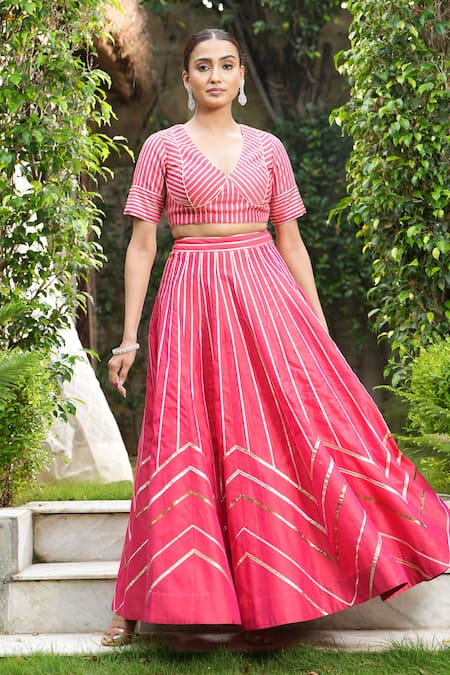 Studio Twelve 11 Gota Applique Work Lehenga Set 