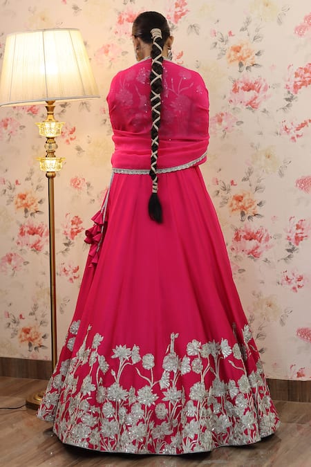 Studio Twelve 11 Floral Dori Work Lehenga Set 