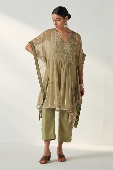 Studio Bagechaa Rabhya Florence Embroidered Kaftan Set 