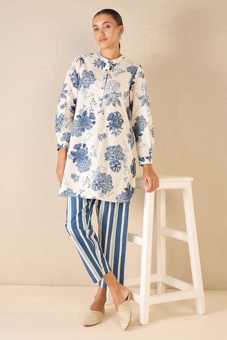 Shivani Bhargava Floral Fantasy Printed Tunic 