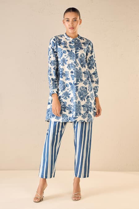 Shivani Bhargava Blossom Floral Print Tunic 