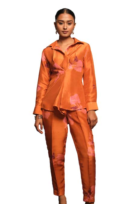 Avni Bhuva Atarashii Garden Bloom Print Top With Pant 