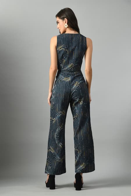 Fishcanfly Wondersea Printed Waistcoat & Trouser Set 