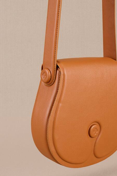 Shop_Ampm_Brown Aikya Crossbody Bag