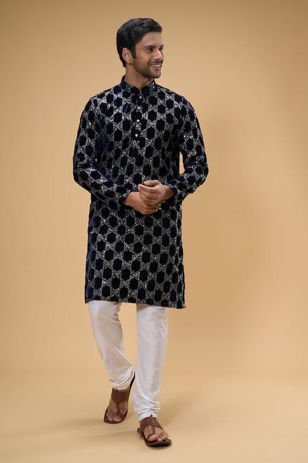 Arihant Rai Sinha Embroidered Kurta & Churidar Set 