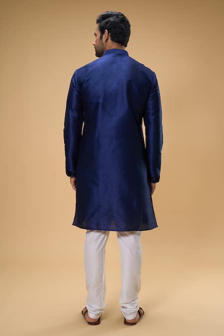 Arihant Rai Sinha Zari Thread Embroidered Kurta & Churidar Set